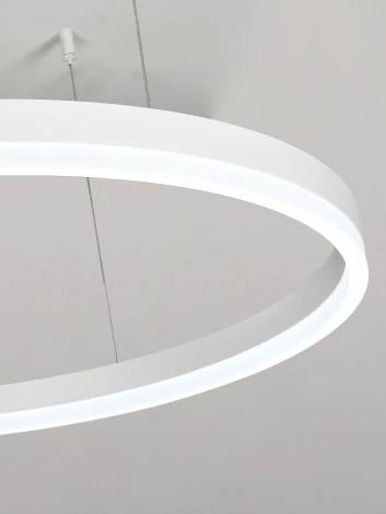 Подвесной светильник ярусный светодиодный Natali Kovaltseva Oreol LED LAMPS 81477 (регулировка яркости, 220V, пульт управления, на тросе, кольцо)