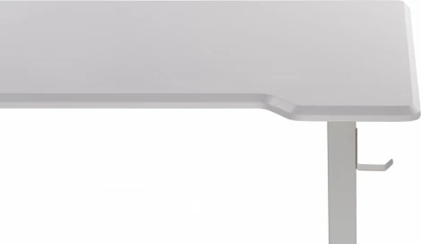Компьютерный стол Маркос с механизмом подъема 120 (Маркос с механизмом подъема 120х75х75 белый / шагрень белая) Notta арт.578481