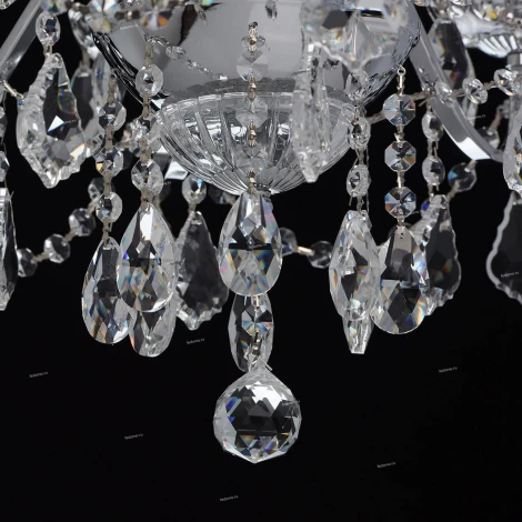 Подвесная люстра MW-Light Каролина 367013408 (220V, на цепи, подсвечник, свеча)