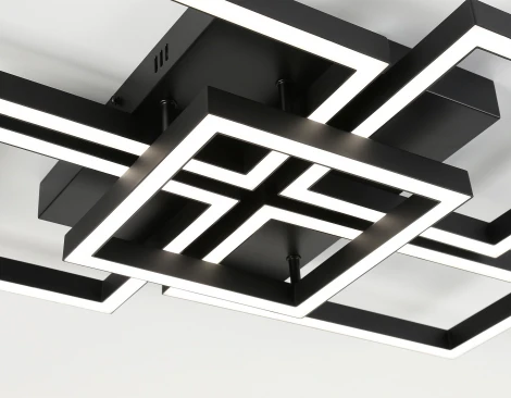 Потолочная люстра светодиодная с пультом Ambrella Acrylica FA1012