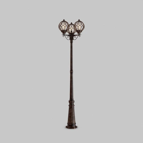 Наземный фонарь Maytoni Via O023FL-03G (220V, шарики, IP44)