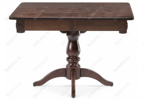 Стол Woodville Матис орех темный 483897