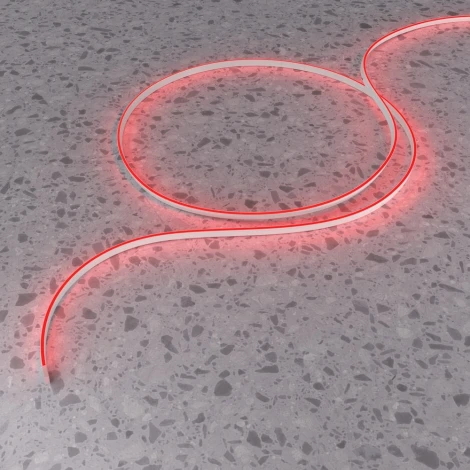 Гибкий неон 10x4 24В 9,6 Вт/м Red IP67 5м Maytoni Изгиб поперек оптической оси 432039