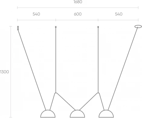 Комплект ременной трековой системы Denkirs Belty Set DK55SET01-03-DG (LED, 48V)