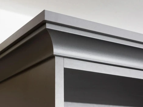 Стеллаж Caprio с ящиком и дверями ОГОГО (арт.434247), (ЛДСП/Белый)