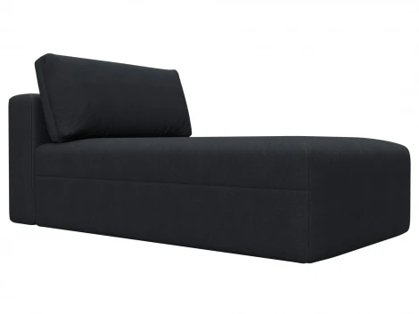 Модуль канапе Лига-060 НПБ (ЛДСП,Брус,Фанера,Замша/Темно-серый) Лига Диванов 129559