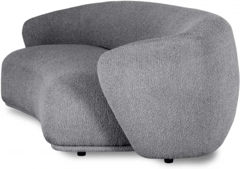 Диван Fabro ОГОГО (арт.861128), (Ткань,Букле/Темно-серый)