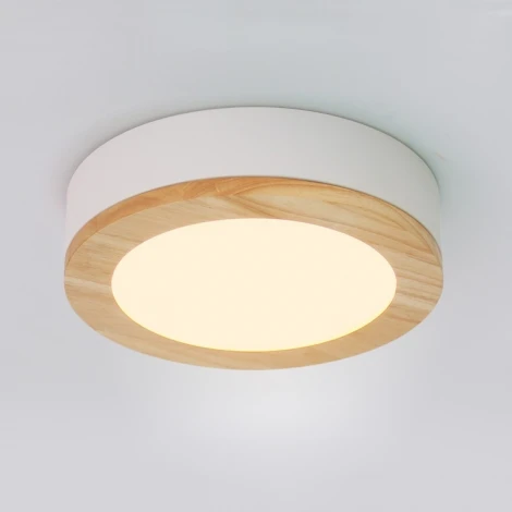 Потолочный светильник круглый Wudda D50 белый ImperiumLoft Wudda01 (179768-26) (LED, 220V, круглые)