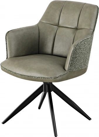 Стул обеденный Stool Group Naya зеленый экокожа букле арт.УТ000040788