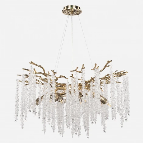 Подвесная люстра хрустальная Arte Milano Milano-1 23110.760.10.E14.A GB (220V, на тросе)
