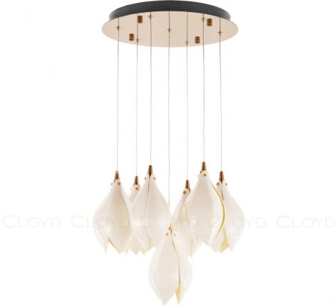 Подвесной светильник Mangra 10957 Cloyd (220V, на проводе, цветы)