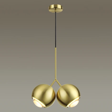 Подвесной светильник Odeon Light Mia 4227/12LA (LED, 220V, на проводе, шарики)