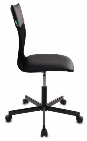 Кресло Бюрократ CH-1399 черный Leather Black эко.кожа/сетка крестовина металл