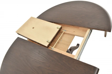 Стол Фабрицио D100, Орех темный, Аврора