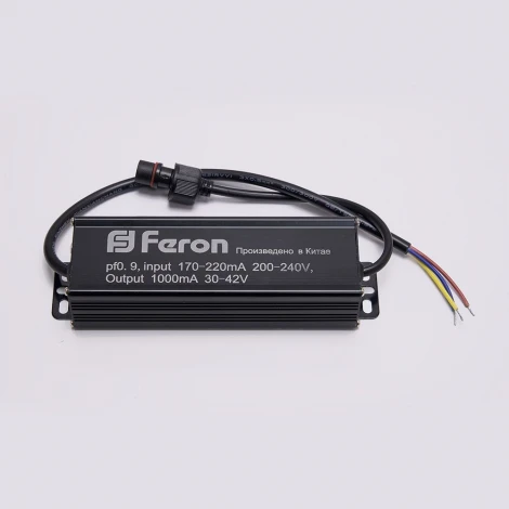 Встраиваемый точечный светильник Feron 41298 (LED, 220V, IP54)