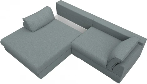 Диван угловой Пекин угол левый Лига Диванов (Рогожка) арт.122947L