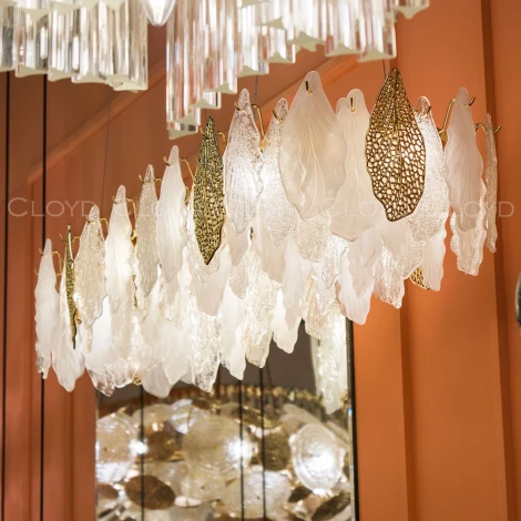 Подвесная люстра листья Cloyd Senegal 11173 (220V, на тросе, листья)