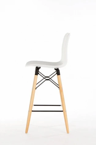 Полубарный стул Eiffel Белый