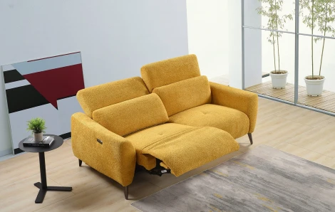 Диван Lafayette (3-х местный) желтый ESF 5780