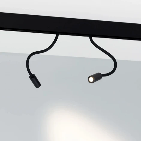 светильник магнитный MAG-ORIENT-SPOT-FLEX-R25-3W Day4000 (BK, 24 deg, 48V) (Arlight, IP20 Металл) 044647