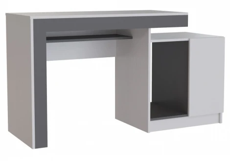 Мебель для гостиной Модена комплектация 5 белый / графит 631667