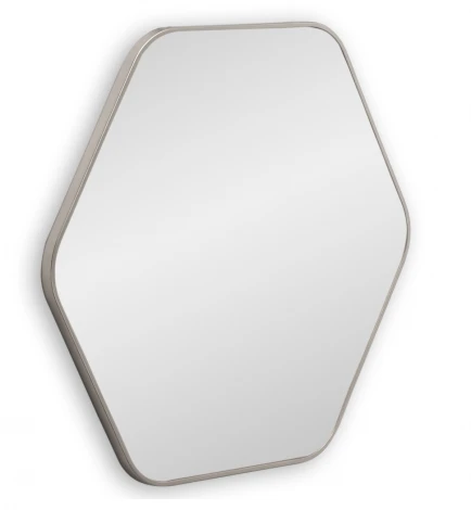 Hexagon M Silver Зеркало в тонкой раме Smal Art-Zerkalo SM155SL 13779