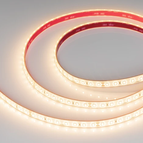 Светодиодная лента герметичная RTW-PS-A80-12mm 24V Warm3000 (4.8 W/m, IP67, TWP100, 5m) (Arlight) 045163