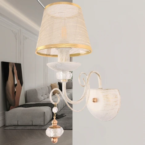 Бра Arte Milano AM347620 347620/1W WT+G (220V, подвески)