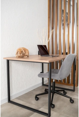 Компьютерный стол Notta Лиман (Металл,ЛДСП/Черный) арт.615152