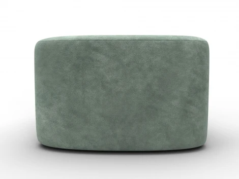 Пуф 004 (ДСП,Фанера/Пластик/Велюр/Зеленый) Лига Диванов 132502