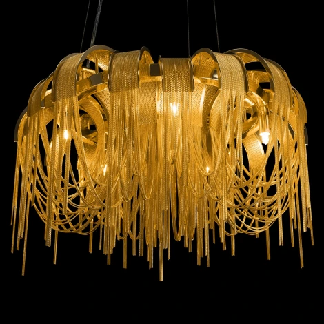 Подвесная люстра Loft It Volver 10404/650 GD (220V, на тросе)