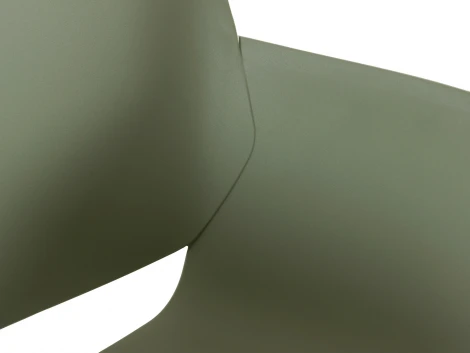 Комплект стульев Glan 4 шт. ОГОГО Обстановочка! 966354 (Пластик/Оливковый)