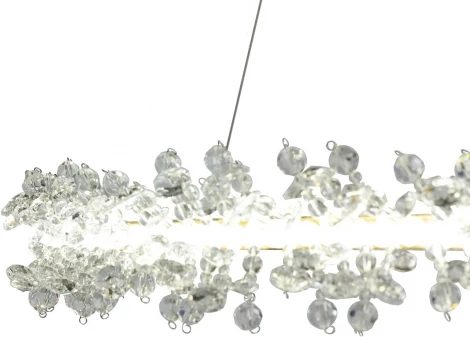 Подвесной светильник светодиодный AM Group AM455 L400 CH (220V, на проводе, кольцо)