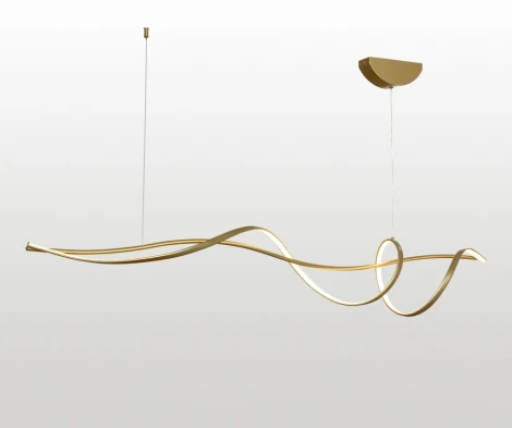 Подвесной светодиодный линейный светильник Lussole Wave LSP-7242 (220V, на тросе)