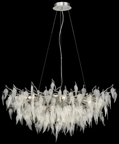 Подвесная люстра Wertmark Daniela WE182.15.203 (220V, на тросе, листья, ветки)