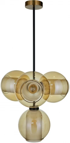 Потолочная люстра на штанге 33 Идеи CHN800L.04.17BL.ASB-M04AM (220V, шарики)