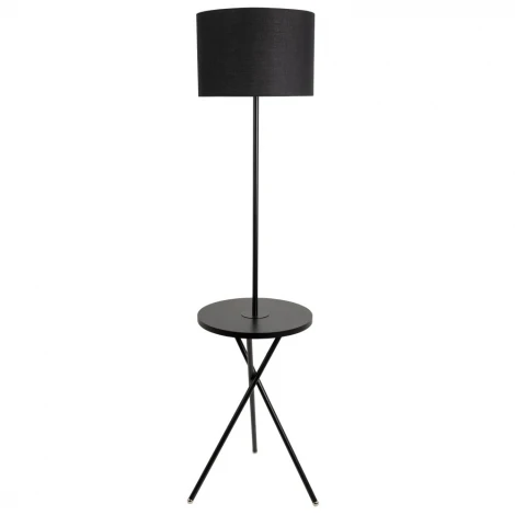 Торшер на треноге со столиком Arte Lamp Combo A2070PN-1BK (220V)