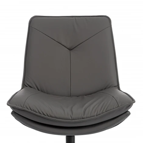 Кресло лаунж Cosmo/Космо экокожа, шарп графит Tetchair 25673