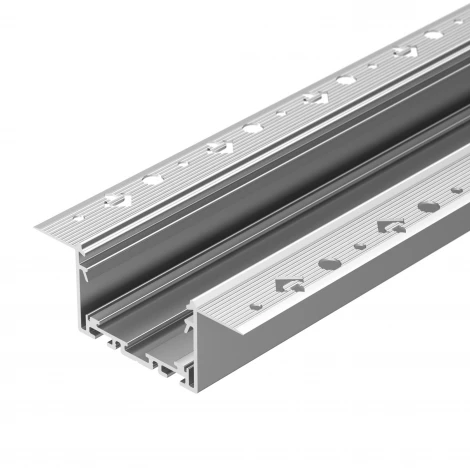 Профиль SL-LINIA55-FANTOM-2500 SEAMLESS ANOD (Алюминий) 029507 Arlight FANTOM