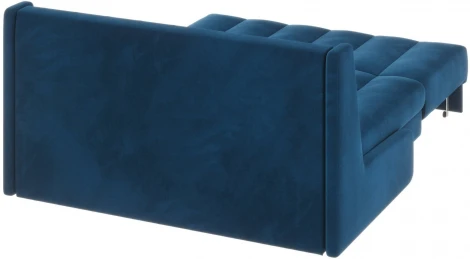 РИЧМОНД Кровать-диван прямой синий, 140 D1 furniture арт.AAA41366005