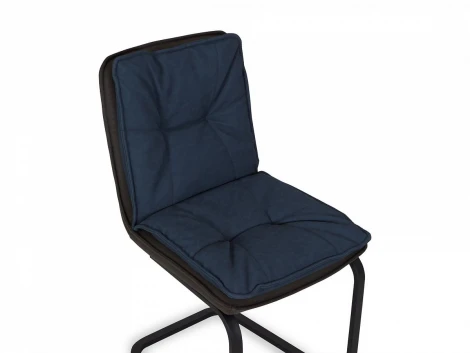 Стул Basis ОГОГО 687291 (синий, коричневый, черный)