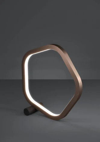 Настольная лампа светодиодная Eglo Estrella 390508 с регулировкой цветовой температуры 1X7W LED 2200-6500K 1200lm сталь бронзовый черный, белый