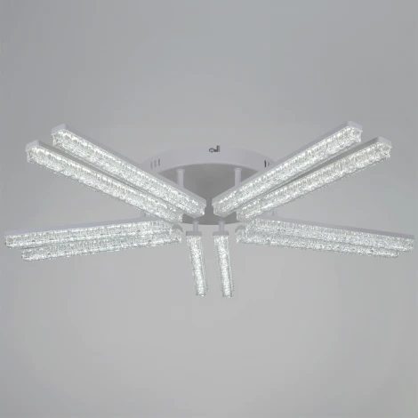 Потолочная люстра светодиодная на штанге с регулировкой цветовой температуры, яркости и ночным режимом Reluce 58290-0.3-10 WH