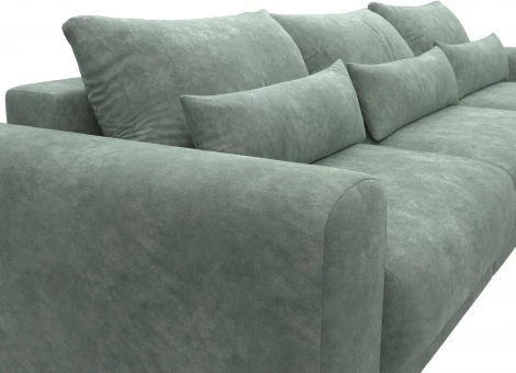 Диван прямой Лига-056 НПБ Лонг Лига Диванов (Велюр) арт.129146