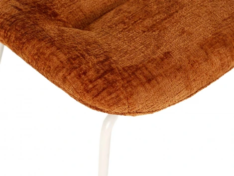 Комплект стульев Gigi 2 шт. ОГОГО Обстановочка! 966447 (Металл,Шенилл/Терракотовый)