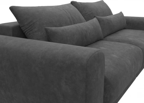 Диван прямой Лига-056 НПБ Лига Диванов (Велюр) арт.129131