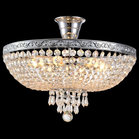Потолочная люстра Natali Kovaltseva Rococo 81407/6C CHROME