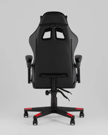 Кресло спортивное TopChairs Commander черно-красный арт.УТ000039477