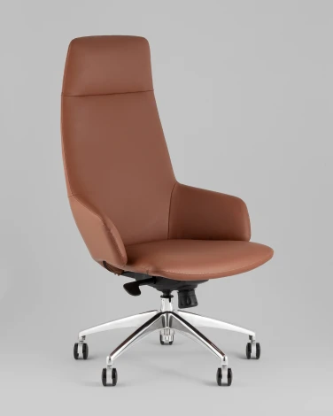 Кресло руководителя TopChairs Bow шоколадный TopChairs УТ000042253