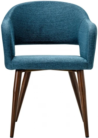 Стул R-Home Oscar Сканди Блю Арт Темный Орех